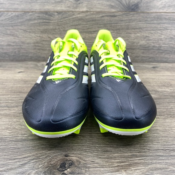 Adidas Copa Pure III Club Mens Soccer Cleats Navy Neon Yellow JR2896 Size 9 NEW - Picture 8 of 15